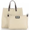 GEANȚĂ DIN PIELE shopper bag Genuine Leather bej 691756